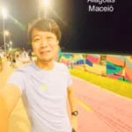 Maratonista japonês se encanta com Maceió e chama cidade de “paraíso”