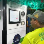 Dispositivo que aceita materiais recicláveis é apresentado ao público do São João Massayó
