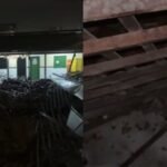 Telhado de escola desaba em Arapiraca; ninguém ficou ferido
