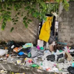 Vigilância Sanitária remove 10 toneladas de entulhos acumulados em casas de Santa Lúcia