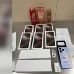 PF prende homem com R$ 65 mil em iPhones e Apple Watches no aeroporto de Maceió