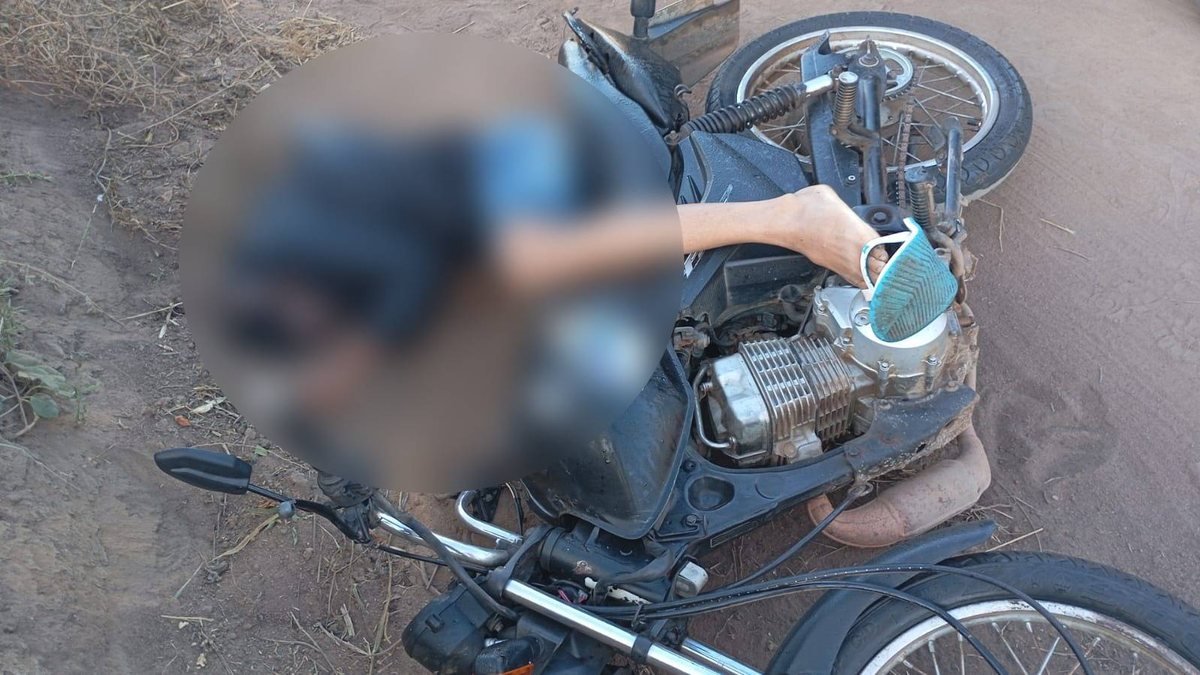 Motociclista é encontrado morto com marcas de tiros na zona rural de Lagoa da Canoa