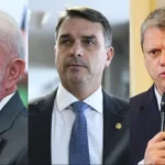 Pesquisa aponta empate técnico de Lula com Flávio Bolsonaro e Tarcísio em cenários para 2026