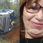 Idosa alagoana morre após tombamento de ônibus na BR-251 em Minas Gerais
