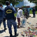 Guarda Municipal prende em flagrante suspeito e apreende armas branca na Nova Orla de Maceió