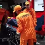 Motociclista fica ferido após colisão com caminhão em Rio Largo
