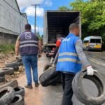 Operação Calçada Cidadã remove cercas irregulares no bairro Petrópolis