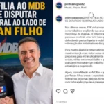 Preso em operação, PTK tentou disputar eleição em 2024 e se filiou ao MDB para concorrer em 2026