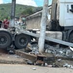 Mulher morre após ser atropelada por caminhão em Palmeira dos Índios