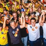 JHC, Arthur Lira e Kelmann Vieira arrastam multidão pelas ruas do Prado, em Maceió