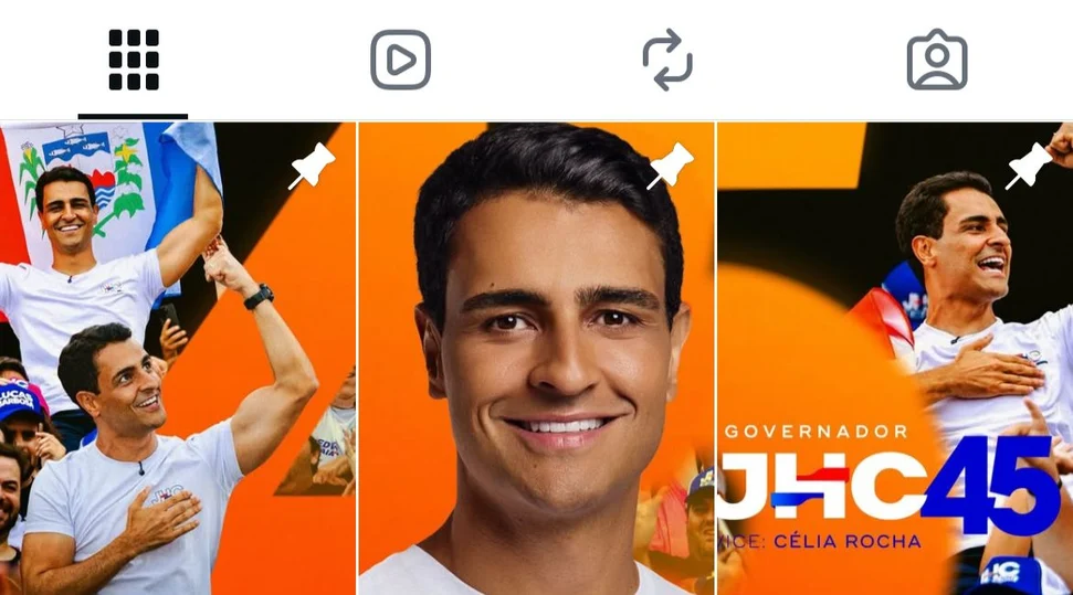 Perfil de JHC nas redes sociais é atacado por robôs; campanha notifica plataforma