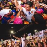 JHC e Arthur Lira participam de caminhada em Ouro Branco durante agenda de campanha no Sertão