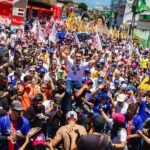 HC participa de caminhada da Caravana da Mudança em Arapiraca na reta final da campanha
